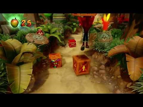 Crash Bandicoot 1 (N-Sane Trilogy) - Level 2: Jungle Rollers (No Gem)