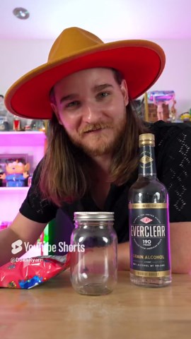 Shocking Nerds Gummy Clusters Soaked in Everclear