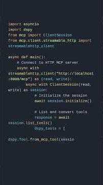 DSPy MCP Tool Integration with ReAct - Part 1/3