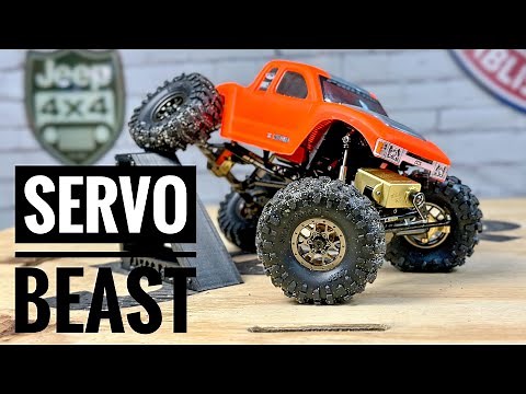 SCX24 COMP Build - NEW Mofo RC SERVO BEAST! Plus Transmission, Shocks, Tires & Wheel Upgrades!