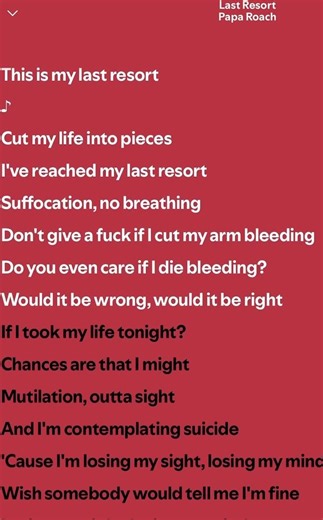 last resort by papa roach [request by @charlie-fan-anime #shorts #fyp #songrequest