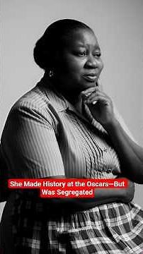 The First Black Oscar Winner…Treated Like She Didn’t Belong.#history #america #motivation#hollywood