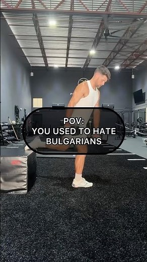 Best Bulgarian split squat variation to unload joints and maximize muscle activation!
