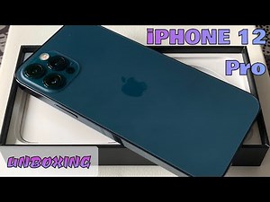 iPHONE 12 Pro Quick Unboxing, First Look, Initial Setup and Review | Pacific Blue | 512GB