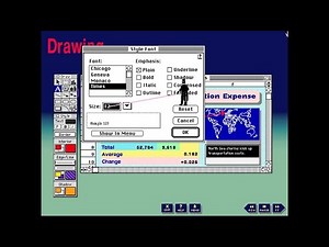 Apple Macintosh - Lotus 1-2-3 for Macintosh Guided Tour - Main Tour - Drawing