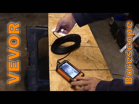 VEVOR Borescope Review - HD Inspectionn Camera With LED Lights