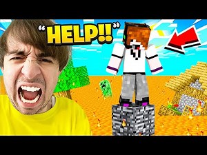 Secretly Turning Everything To LAVA - Minecraft