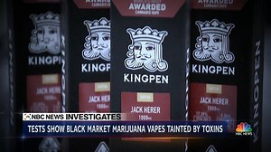 53K views · 93 reactions | CannaSafe Labs tested THC cartridges from licensed dispensaries and bootleg sources. They found the blackmarket cartridges contained a dangerous cocktail of toxic chemicals, including formaldehyde, carbon monoxide and cyanide. MORE: https://nbcnews.to/2CJdmud | NBC Nightly News with Tom Llamas | Facebook
