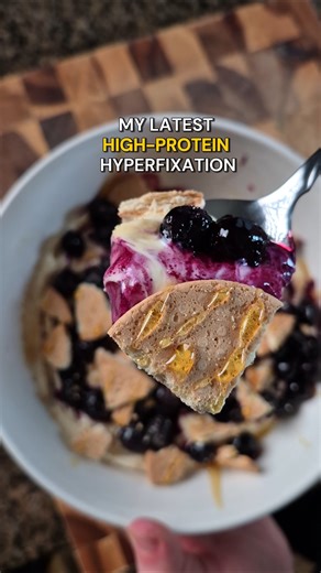 my ULTIMATE high protein post workout snack 🥵 #highprotein