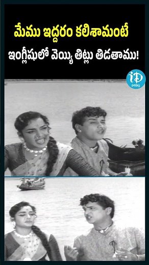 మేము ఇద్దరం కలిశామంటే ఇంగ్లీషులో వెయ్యి తిట్లు తిడతాము!