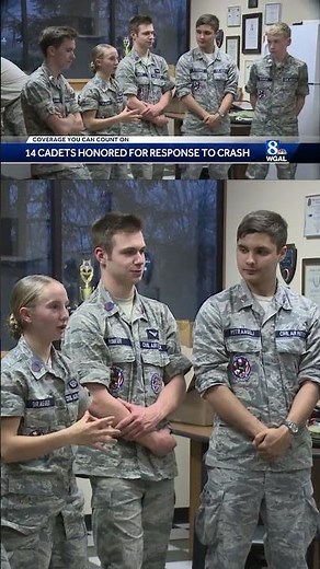 Lancaster Civil Air Patrol cadets honored for response to plane crash