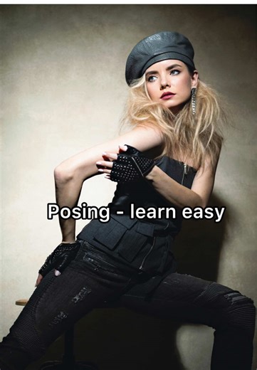 Posing - learn easy🩵 #modelingtips #posingcoach #howtomodel #modeleducation #fyp