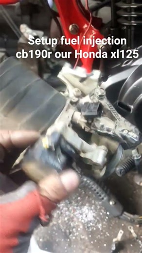 Setup Fuel injection cb190r in our Honda xl 125s