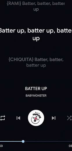 BabyMonster - Batter Up Karaoke Lyrics