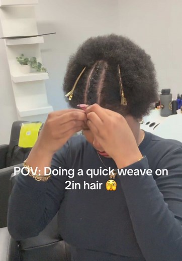 Quick Weave Bob Tutorial for Short Hair