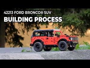 Motorizing the LEGO® Technic 42213 Ford Bronco SUV with ‪@BuWizzBrick‬