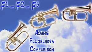 An older horn but still a nice one to watch! Here's a quick demo of the Adams Flugelhorn models F1, F2, and F5 at Austin Custom Brass. I am using my ACB 1.5C MDF medium deep flugelhorn mouthpiece on this clip. We have many Adams flugelhorns in stock and are happy to help you pick out the ideal Adams setup! Browse our selection at this link below: http://austincustombrass.biz/categories/Flugelhorns/ | Austin Custom Brass