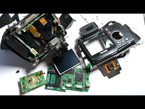 Kodak EasyShare DX7590 Digital Camera Disassembly