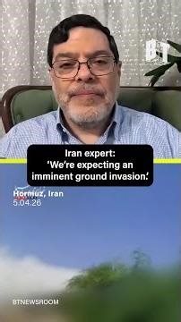 Iran expert: 'We're expecting an imminent ground invasion.'