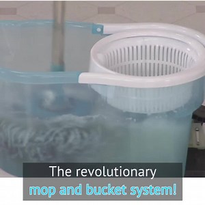 Hurricane Spin Mop is the revolutionary mop & bucket system that picks up 10x its weight in dirt and unsanitary liquid! | BulbHead