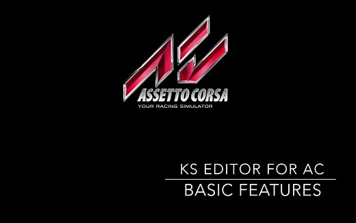 Assetto Corsa kseditor 赛道制作教学视频