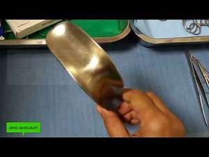 Obstetrics Sims speculum Gynecology Real Instrument uses real