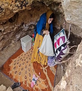 Dwelling in a Cave A Nomadic Lady's Struggle to Live Better in a Cave. | Jacquelyn Norris