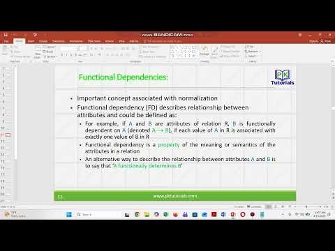 Database Normalization - I