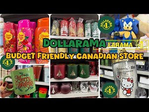 Canada’s Most Budget Friendly Store | DOLLARAMA 🛍️ Shopping VLOG