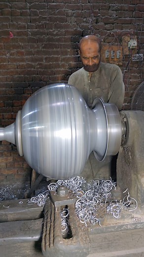 6.8M views · 47K reactions | Huge Metal Vessel Production | Skilled Workers in Action #hugevessel #artisancraft #massiveproduction | Abdul Samad | Facebook