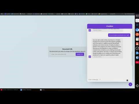 chatbot url based and rag