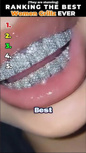 Ranking The Best Women Grillz Ever #shorts #ranking #women #usa