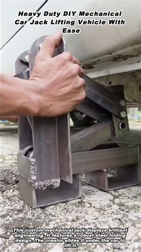 Heavy Duty DIY Mechanical Car Jack Lifting Vehicle With Ease