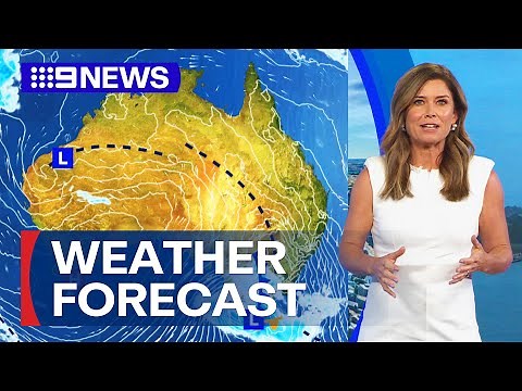 Australia Weather Update: widespread rain set for parts of the country | 9 News Australia
