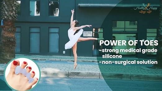 Toe Spacers to Correct Your Toes Naturally