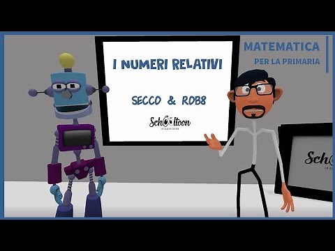 I numeri relativi - La Matematica per la Primaria di Schooltoon