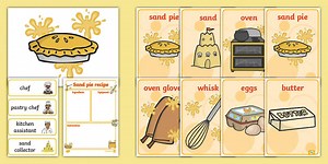 Sand Kitchen Role Play Pack
