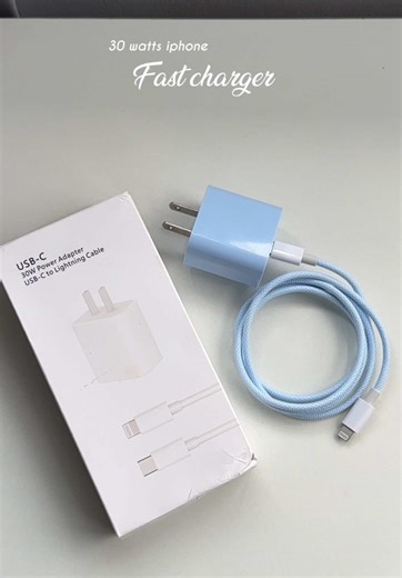 30 Watts iPhone Fast Charger: Quick Power Anywhere