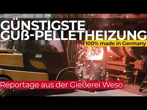 World's most affordable cast iron pellet heating system / 100% made in Germany / IBC pellet heati...