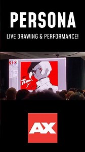 PERSONA 5 Live Drawing and Performance at #animeexpo2025