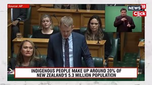 New Zealand's youngest MP leads traditional Maori 'Haka' dance in protest over the controversial Indigenous Treaty Bill in parliament, rips apart copy of the legislation #NewZealand #HakaDance #NewZealandPArliament #maoridance | News18