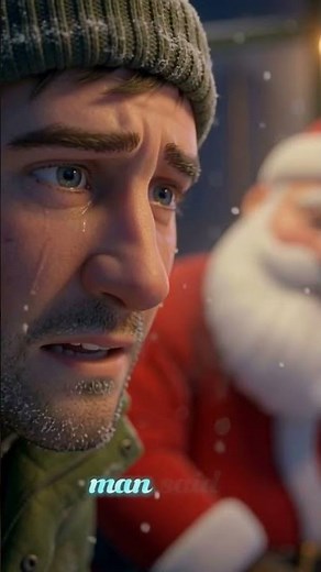 Santa Waited at the Last Bus Stop 🎅🚌❄️ #Shorts #ChristmasStory