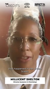 Director Millicent Shelton describes how playing with color palettes in Lessons in Chemistry represented different eras in American history and how those choices can display a full spectrum of feelings from joy to negativity. | Motion Picture Association | Facebook