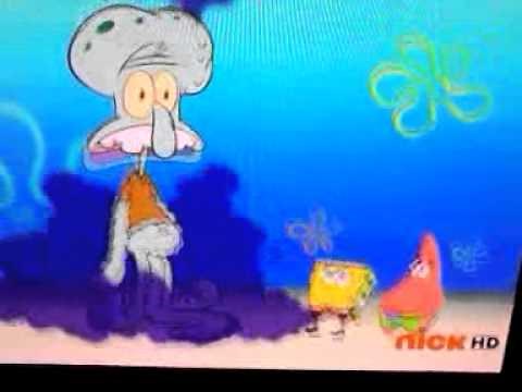 Spongebob Squarepants: Giant Squidward Inks Himsel
