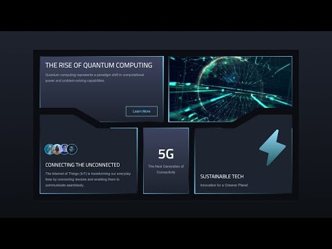 Impossible Futuristic Grid Design With HTML & CSS | Quick Tutorial