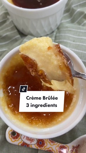 Easy 3-Ingredient Crème Brûlée Recipe | Dessert Hacks