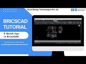 Mastering BricsCAD: 5 Quick Tips for Efficient Design Work | Excel Design Technologies | BricsCAD