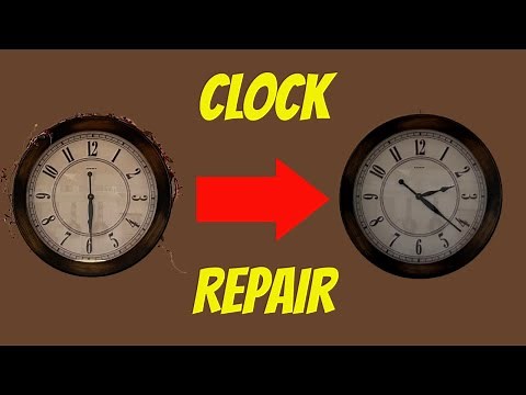 Repair Wall Clock Hands - EASY!