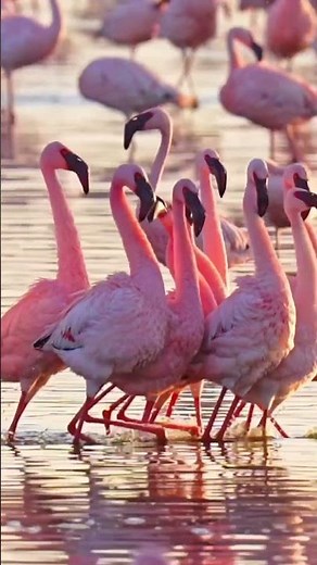 Dancing flamingos 🦩❤️