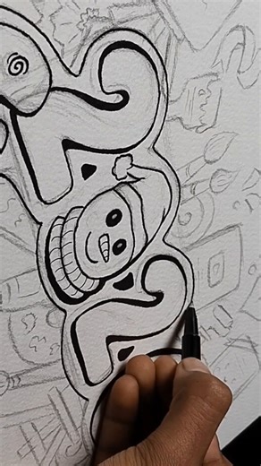 New Year Drawing, 2026 😍, #shorts #newyear #art #drawing #trending